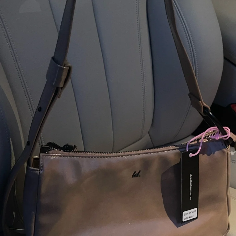 Just Dreams Taupe/Browm Shoulder Bag